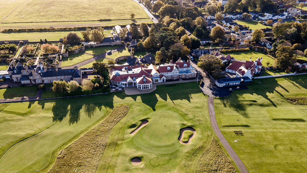 Overview of the Muirfield golf course